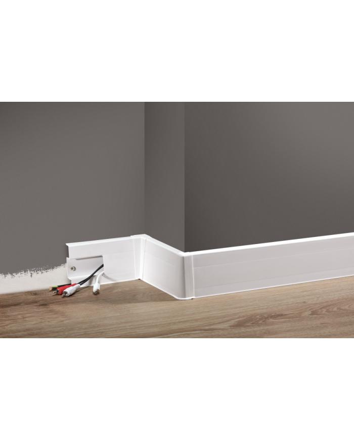 Listwa przypodłogowa Hi-Line PVC 75mm 2,5m Dąb Malajski