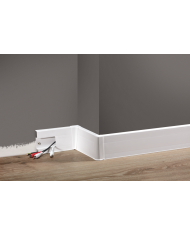 Listwa przypodłogowa Hi-Line PVC 75mm 2,5m Dąb Malajski