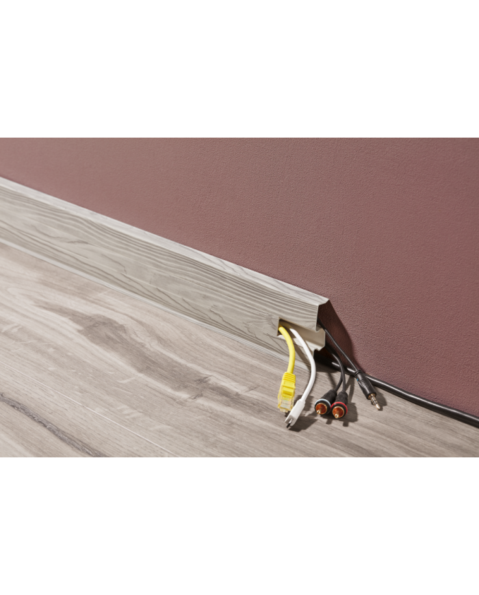 Listwa przypodłogowa PVC CEZAR60 20x60mm Dąb Camas 2,50m