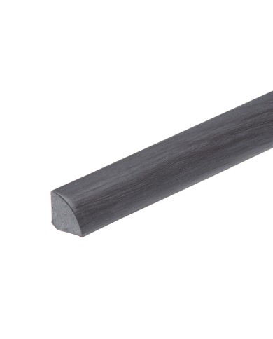 Profil wykończeniowy ćwierćwałek PVC 18x18mm 2,5m Szary - Kup teraz! Profil wykończeniowy ćwierćwałek PVC 18x18mm 2,5m Szary - Kup teraz!