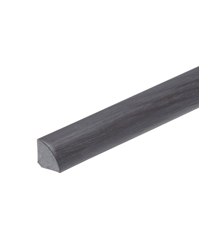 Profil wykończeniowy ćwierćwałek PVC 18x18mm 2,5m Szary - Kup teraz!
