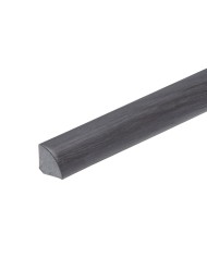 Profil wykończeniowy ćwierćwałek PVC 18x18mm 2,5m Szary - Kup teraz!