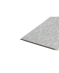 Panel ścienny PVC mat 25cm 2,7m Kwiaty Północy Szary Jasny