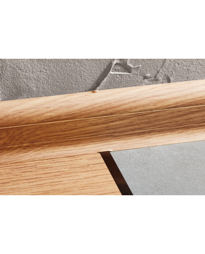 Listwa przypodłogowa Slim PVC 45mm 2,5m Dąb Riverside - elegancja