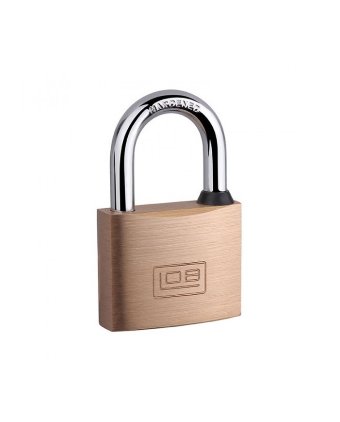 LOB Kłódka Bębenkowa Zatrzaskowa Mosiężna KD30-B1-00 - Bezpieczeństwo