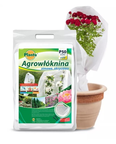 Agrowłóknina P 50 1.10x5m biała - Ochrona roślin i gleby Agrowłóknina P 50 1.10x5m biała - Ochrona roślin i gleby