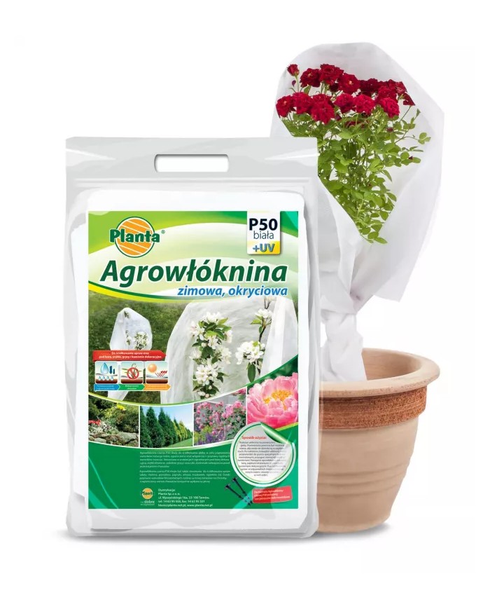 Agrowłóknina P 50 1.10x5m biała - Ochrona roślin i gleby