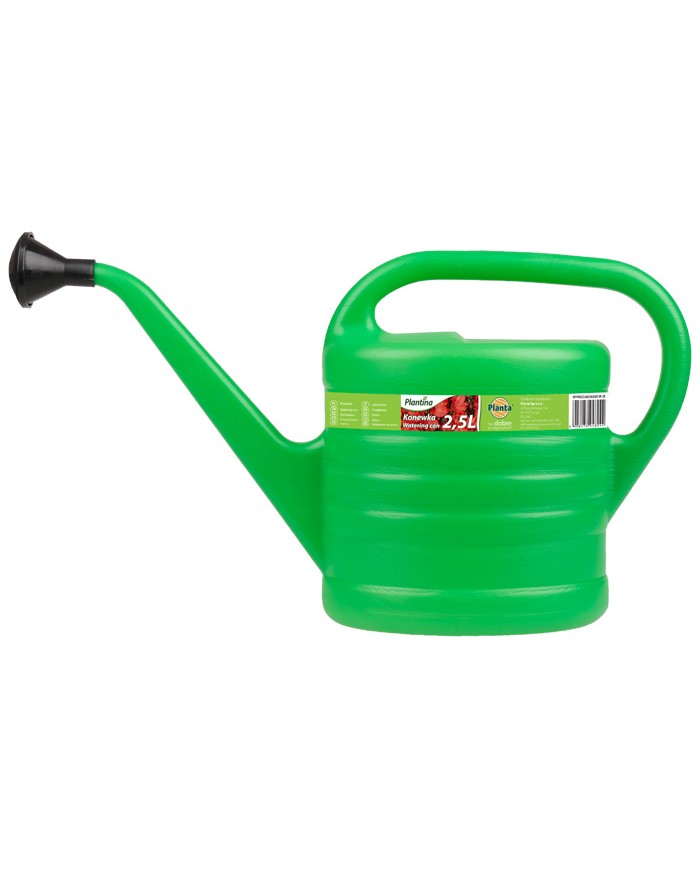 Konewka zielona Plantina 2.5L z sitkiem - idealna do ogrodu