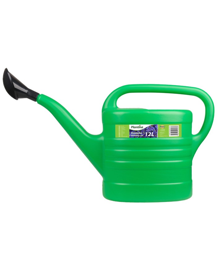 Konewka zielona 12L z sitkiem - Plantina | Idealna do ogrodu
