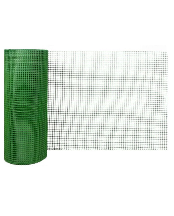 Siatka rabatowa 0,8x50m - plastikowa, oczko 15x15mm, 1mb