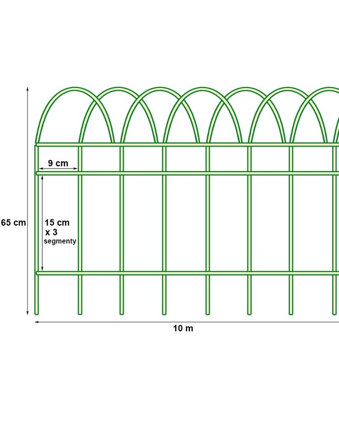 Siatka powlekana BORDER 2,0x3,0mm - 65cm x 10m w atrakcyjnej cenie