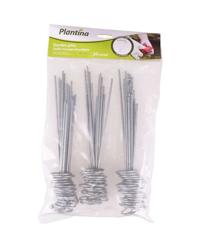 Plantina Szpilki do agrowłókniny 50szt typ G - Wysoka jakość