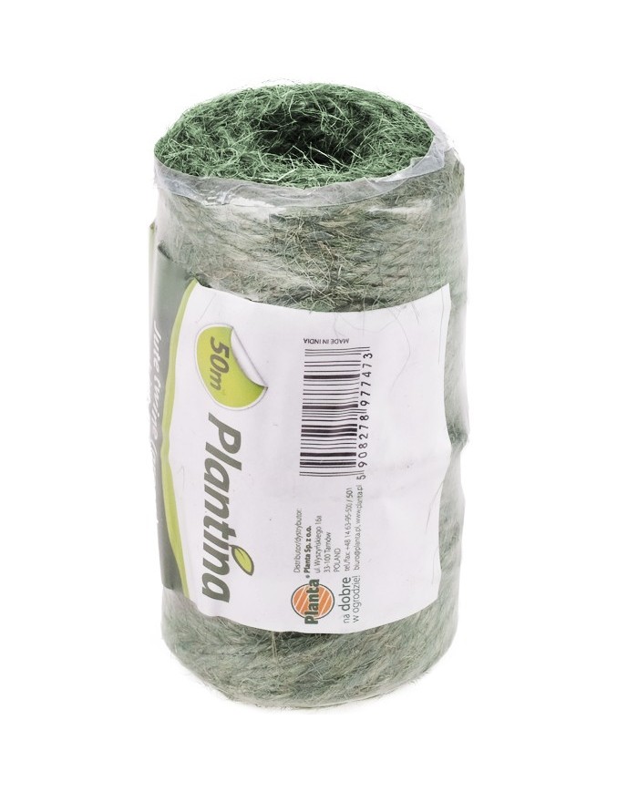Sznurek jutowy zielony 50m - Plantina | Ekologiczne rozwiązania