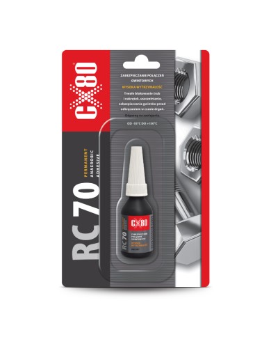 RC70 Klej Anaerobowy 10ml Blister - Wysoka jakość i trwałość RC70 Klej Anaerobowy 10ml Blister - Wysoka jakość i trwałość