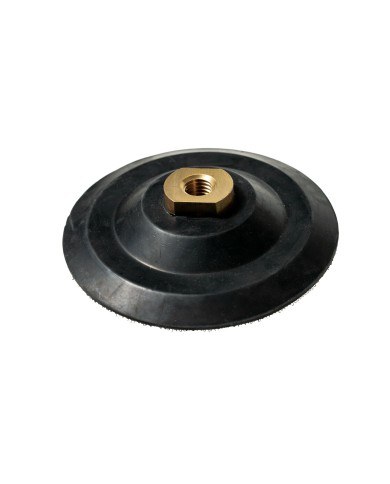 Dysk szlifierski gumowy na rzep 125mm 1/4" - Wysoka jakość! Dysk szlifierski gumowy na rzep 125mm 1/4" - Wysoka jakość!