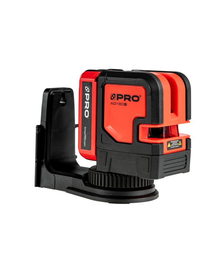 Laser krzyżowy PRO-AQ180G - Zielona wiązka, precyzyjne pomiary