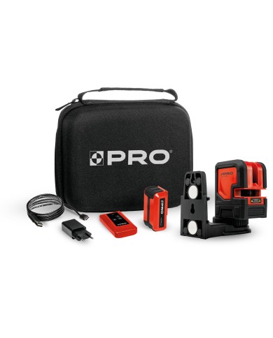 Laser krzyżowy PRO-AQ180G - Zielona wiązka, precyzyjne pomiary Laser krzyżowy PRO-AQ180G - Zielona wiązka, precyzyjne pomiary