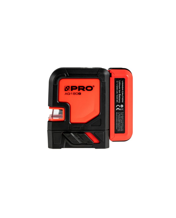 Laser krzyżowy PRO-AQ180G - Zielona wiązka, precyzyjne pomiary