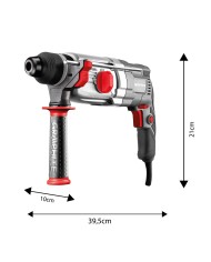 Młotowiertarka SDS+ 900W z walizką - Wydajność i wygoda
