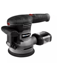 Szlifierka mimośrodowa 450W z walizką i tarczą 125/150 mm