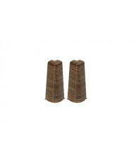 Zakończenia Hi Line do listwy przypodłogowej Ateny Mat 1kpl 2szt