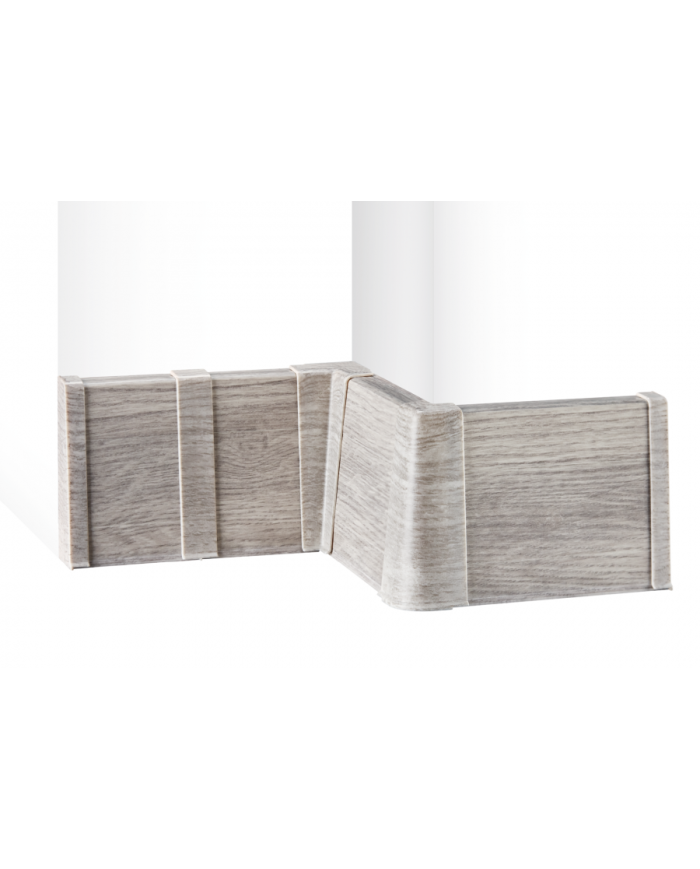 Zakończenia Hi Line do listwy przypodłogowej Ateny Mat 2szt