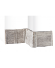 Zakończenia Hi Line do listwy przypodłogowej Ateny Mat 2szt