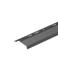 Balkonowy profil okapowy aluminiowy 2m - Grafitowy kolor