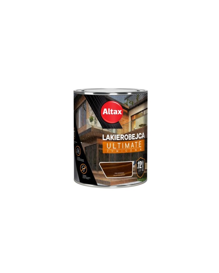 Lakierobejca Ultimate 12 lat palisander 0,75 L ALTAX - trwałość!