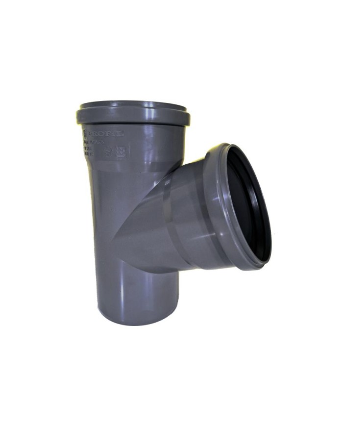 Trójnik kanalizacyjny fi 110/110/67 PP PROFIL - Wysoka jakość!