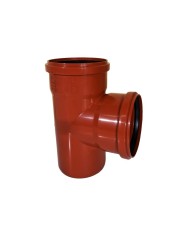 Trójnik kanalizacyjny fi 110/110/87 pomarańczowy PROFIL - Wysoka jakość