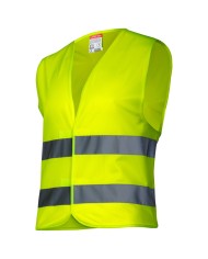 Kamizelka ostrzegawcza żółta 3XL - bezpieczeństwo i komfort