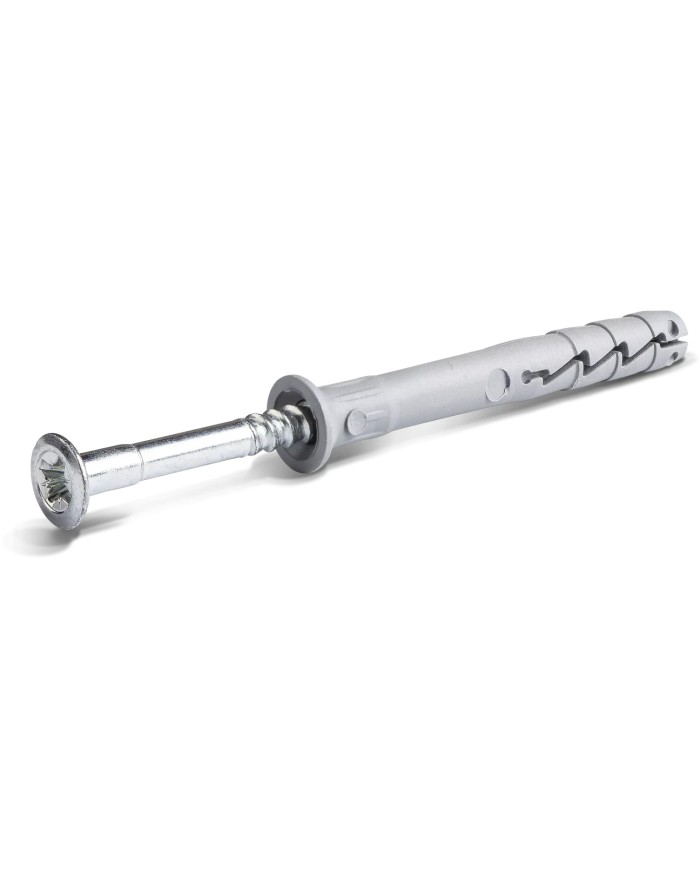 FX-L Kołek nylonowy 6x80 mm - szybki montaż, blister 12 szt.