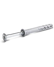 FX-L Kołek nylonowy 8x60 mm - szybki montaż, blister 12 szt.