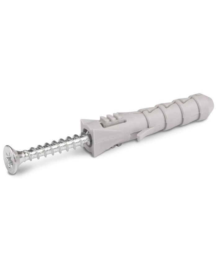 FIX Kołek rozporowy 10x50 mm z wkrętem 5,0x60 mm - 8 szt.