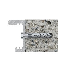 FIX Kołek rozporowy 10x50 mm z wkrętem 6,0x80 mm - 4 szt.