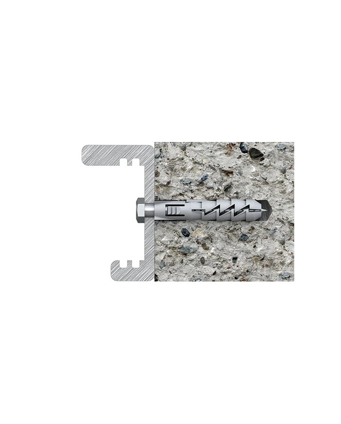 FIX Kołek rozporowy 12x60 mm z wkrętem 8,0x100 mm - 2 szt.