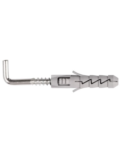 FIX Kołek rozporowy 12x60 mm z hakiem kątowym - 3 szt. w blistrze FIX Kołek rozporowy 12x60 mm z hakiem kątowym - 3 szt. w blistrze
