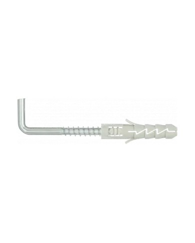 FIX Kołek rozporowy 8x40 mm z hakiem kątowym - 4 szt. w blistrze FIX Kołek rozporowy 8x40 mm z hakiem kątowym - 4 szt. w blistrze