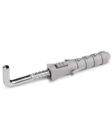FIX Kołek rozporowy 8x40 mm z hakiem kątowym - 4 szt. w blistrze FIX Kołek rozporowy 8x40 mm z hakiem kątowym - 4 szt. w blistrze