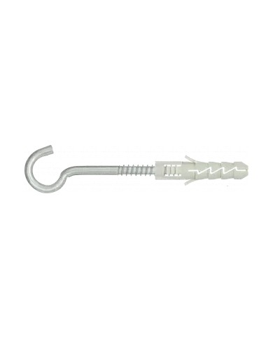 FIX Kołek rozporowy 8x40 mm z hakiem sufitowym - 4 szt. FIX Kołek rozporowy 8x40 mm z hakiem sufitowym - 4 szt.