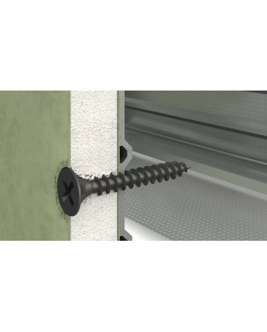 Wkręt fosfatowany do gipsokartonu FS 3,5x35 mm - 150 szt. Wkręt fosfatowany do gipsokartonu FS 3,5x35 mm - 150 szt.