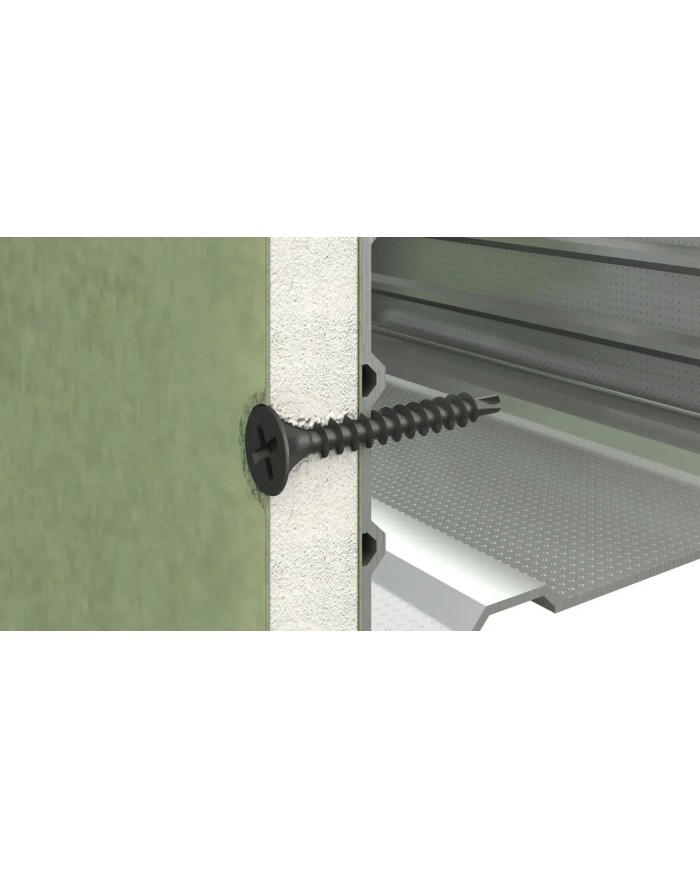 Wkręt fosfatowany samowiercący WS 3,5x45 mm - 130 szt. w blistrze