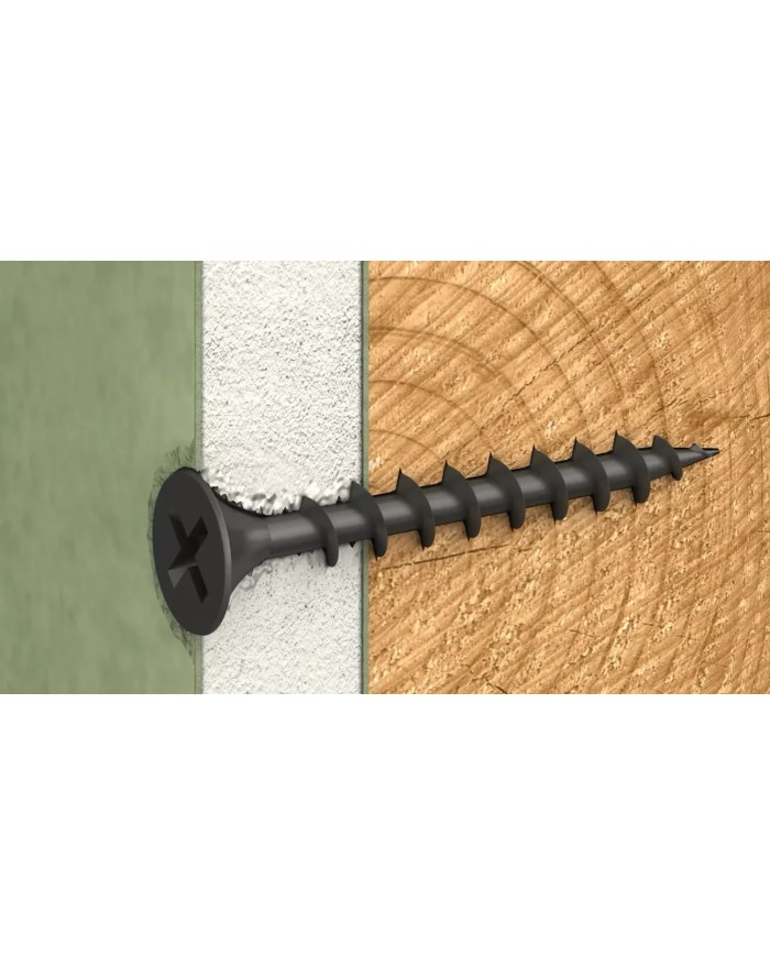 Wkręt fosfatowany FT 3,5x45 mm do gipsokartonu - 120 szt.