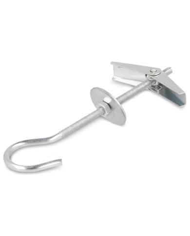 SPO Metalowy kołek rozkładany M4x75mm z hakiem - 2 szt. w blistrze SPO Metalowy kołek rozkładany M4x75mm z hakiem - 2 szt. w blistrze