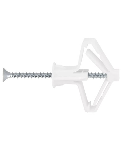 Kołek tworzywowy z wkrętem GL 10 mm - blister 4 szt. Kołek tworzywowy z wkrętem GL 10 mm - blister 4 szt.