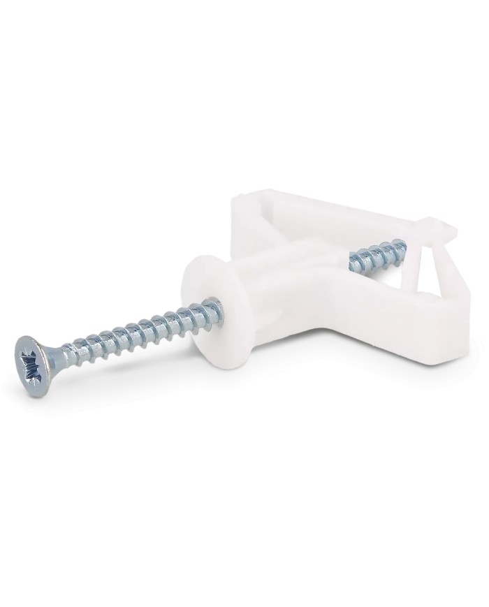 Kołek tworzywowy z wkrętem GL 10 mm - blister 4 szt.