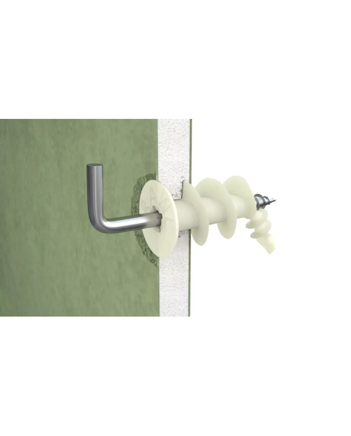 DRA01 Nylonowy łącznik do płyt g-k 16x36mm - blister 6 szt.