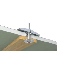 SPO Metalowy kołek rozkładany M4 z wkrętem M4x50mm - 2 szt.