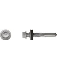 Wkręty samowiercące T14 5,5x38 mm z podkładką - 12 szt.